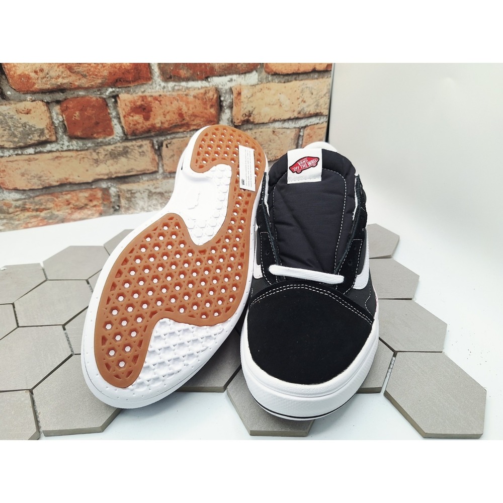 Vans Old Skool Overt ComfyCush Black White Chunky Sneakers 2022 Women's 7.5 Over - Picture 6 of 10